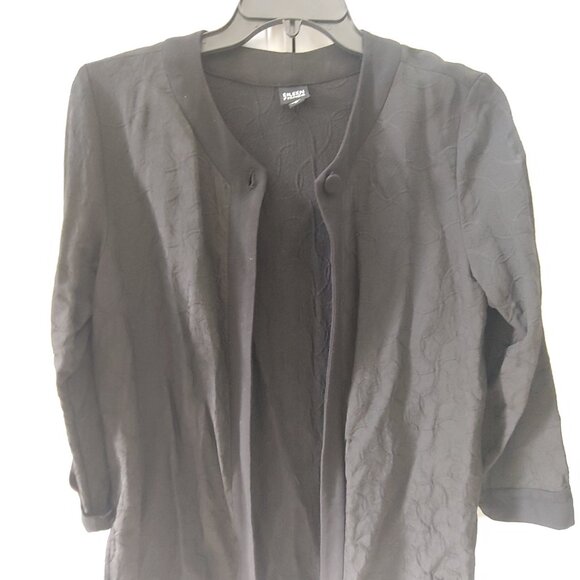 Eileen Fisher Open Front Cardigan Womens Sweater medium Wool Blend - Picture 4 of 5